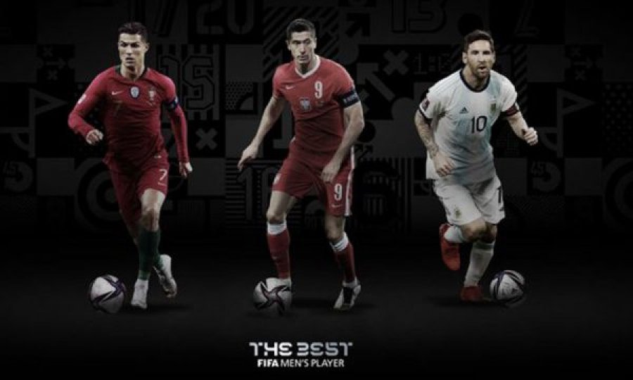  Ronaldo, Messi dhe Lewandowski finalistë të Topit të Artë të FIFA-së