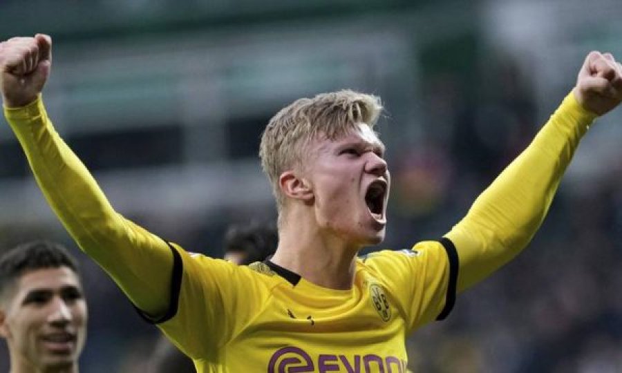 Dortmundi dyfishon epërsinë, shënon Haaland