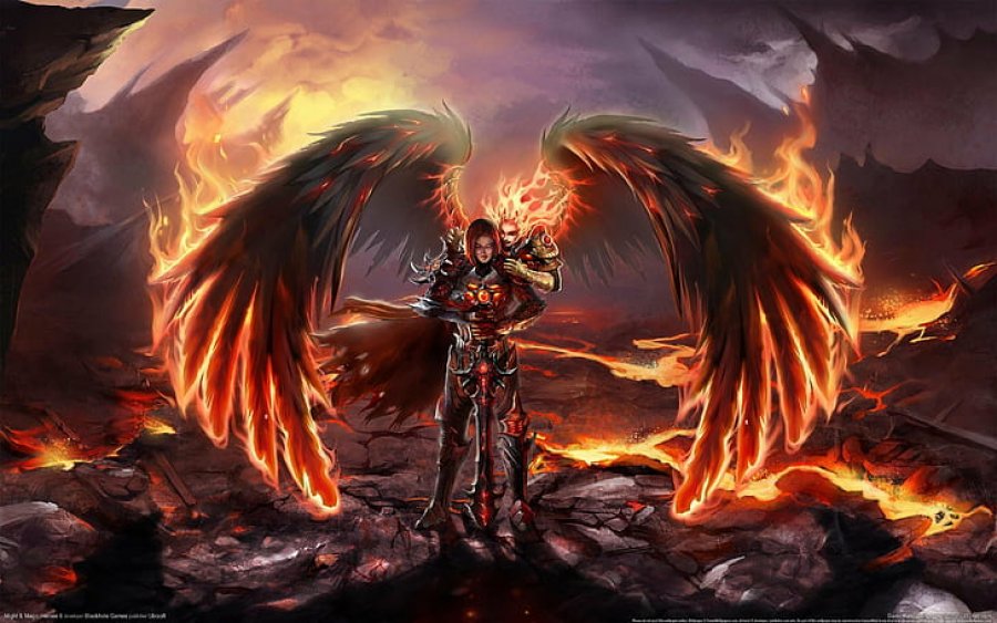 Çka është kjo: Një demon me krahë, një kafshë, apo ndonjë humanoid?