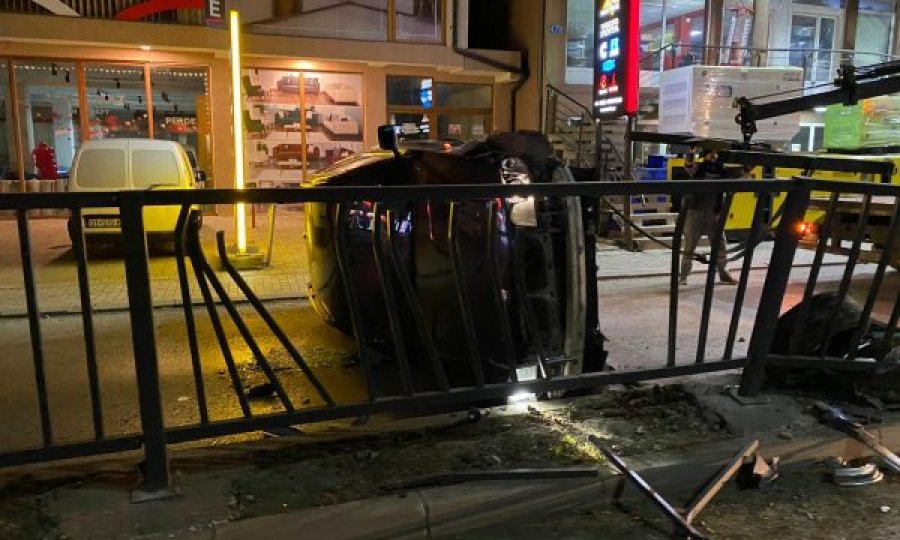 Një person i lënduar nga vetaksidenti në Fushë Kosovë