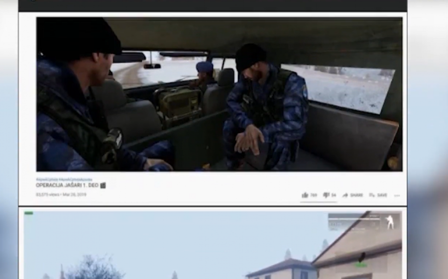 Shqiptarët mobilizohen duke raportuar lojën serbe që paraqet krimet e kryera në Kosovë