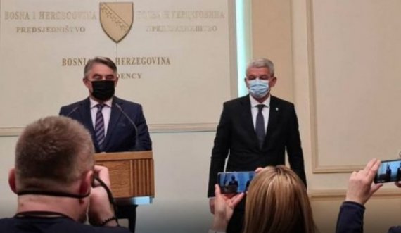 Anëtarët e presidencës boshnjake Komsiq dhe Xhaferoviq refuzojnë të takojnë Lavrovin