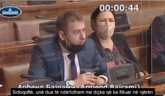 Edhe një deputet shqiptar godet Kuvendin e Serbisë me fjalim të fuqishëm