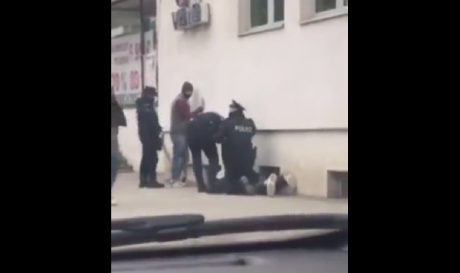 Arrestim në mes të rrugës në Gjilan, polici zë përfundi qytetarin