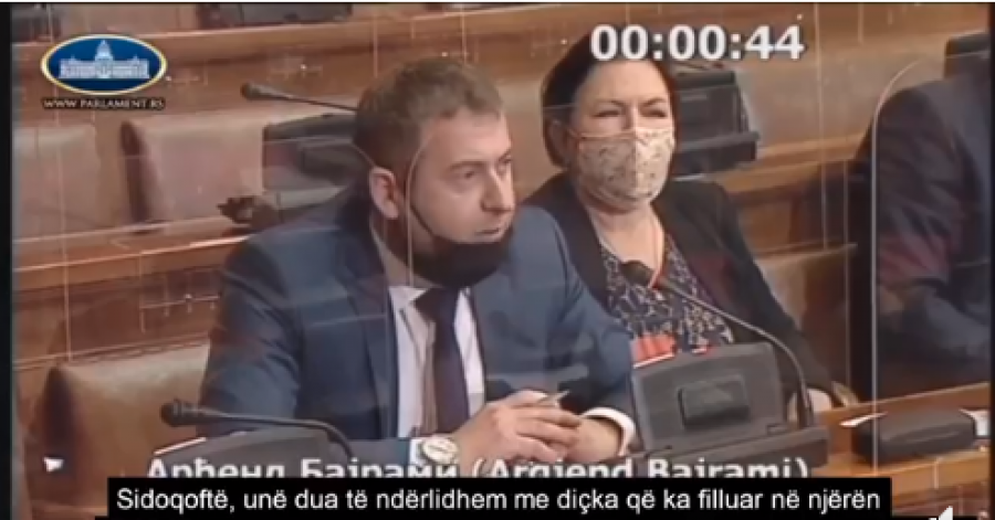 Edhe një deputet shqiptar godet Kuvendin e Serbisë me fjalim të fuqishëm