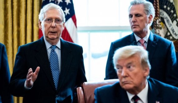 Trumpi reagon ashpër ndaj republikanit McConnell që ia uroi fitoren Bidenit