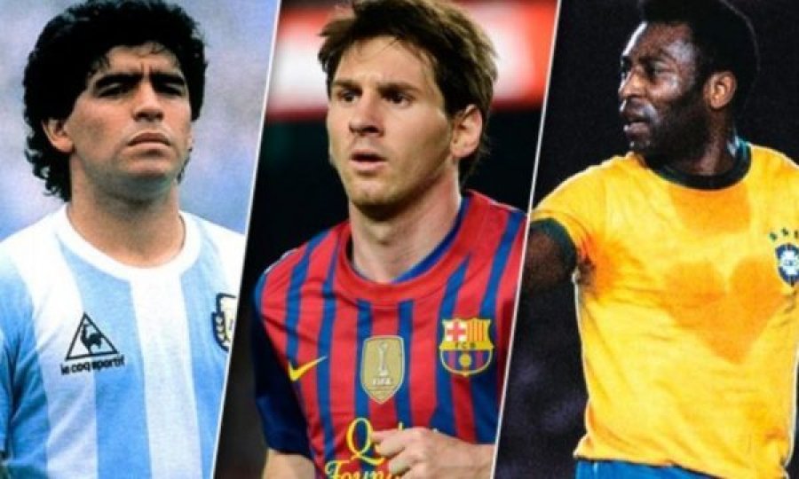 Pele më i mirë se Maradona, Messi i fundit në listën e më të mirëve – thotë ish-ylli i Argjentinës