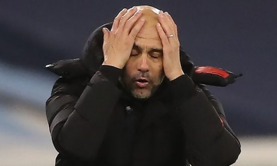 Guardiola zemërohet  keq me lojtarët e vet, pas barazimit të Man City me West Brom