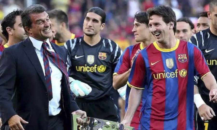 Laporta: Do të bëjmë gjithçka për ta mbajtur Messin në Barcelonë