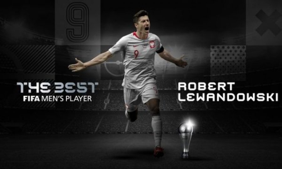 Lewandowski fiton çmimin “futbollisti më i mirë i vitit” nga FIFA