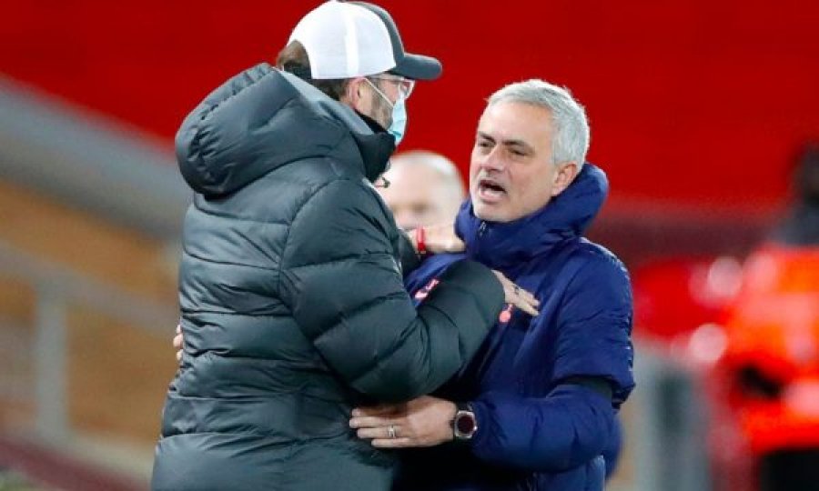  Mourinho ankohet kundër  Kloppit: Ai i  pasjellshëm, mua më përjashtojnë nëse sillem si ai