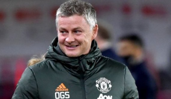 Solskjaer i lumtur me Unitedin e tij