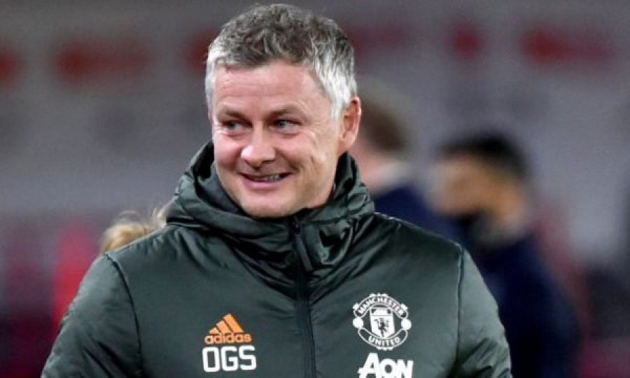 Solskjaer i lumtur me Unitedin e tij