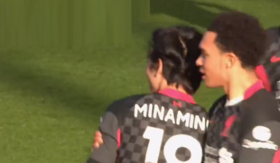 Minamino ia bën sefte në Premierligë, Liverpooli e nis furishëm