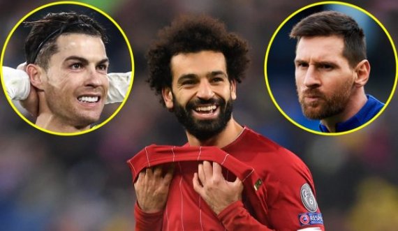 Salah: “Ajo çfarë kanë bërë Messi dhe Ronaldo është e pabesueshme”