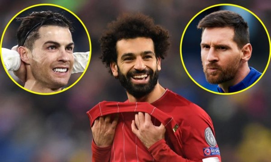 Salah: “Ajo çfarë kanë bërë Messi dhe Ronaldo është e pabesueshme”