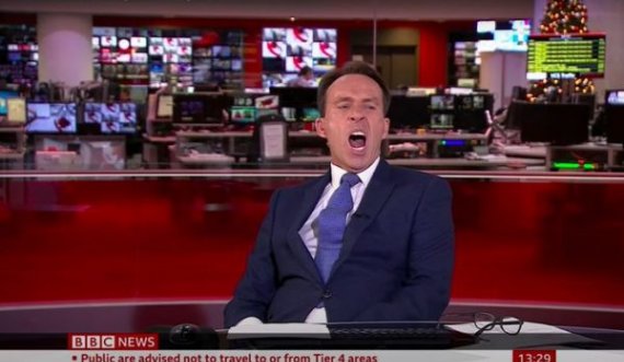 Turpërohet gazetari i BBC, nuk e dinte që ishte në transmetim Live