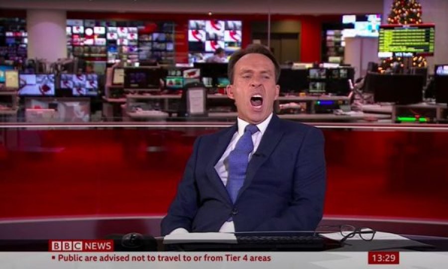 Turpërohet gazetari i BBC, nuk e dinte që ishte në transmetim Live
