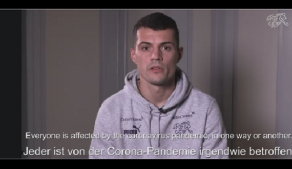 Xhaka e Shaqiri motivojnë tifozët helvet