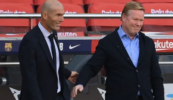 Zinedine Zidane ndihet i bezdisur nga Ronald Koeman