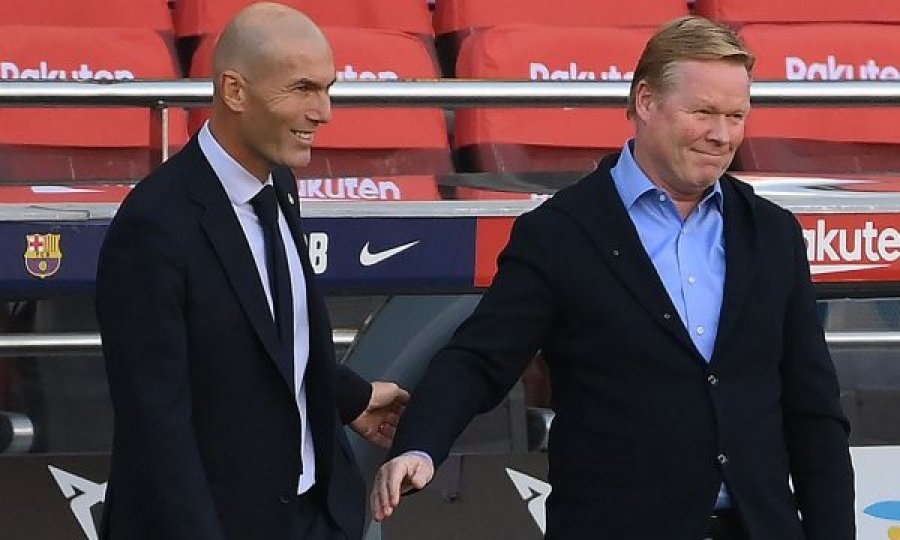 Zinedine Zidane ndihet i bezdisur nga Ronald Koeman