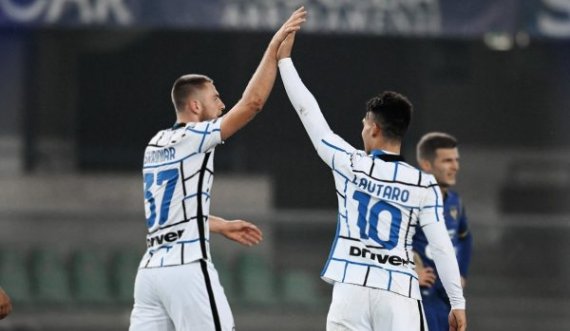 Interi e mbylli vitin 2020 me fitore, rrëmbeu kreun në Serie A