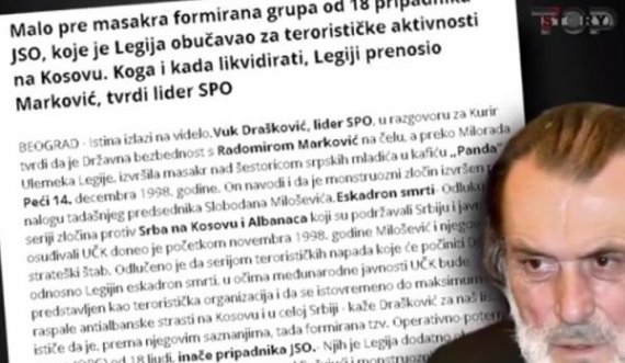  Zyrtari i lartë serb: Masakrën në kafenenë “Panda” në Pejë e kreu sigurimi serb 