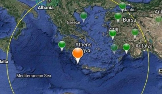 Tërmeti i fortë ‘shkund’ Greqinë