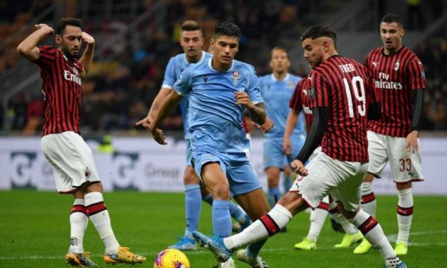 Milani  pëson humbje të thellë nga Lazio