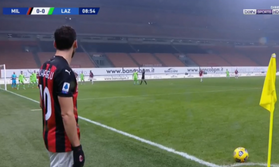 Milani shënon dy gola të shpejtë kundër Lazios
