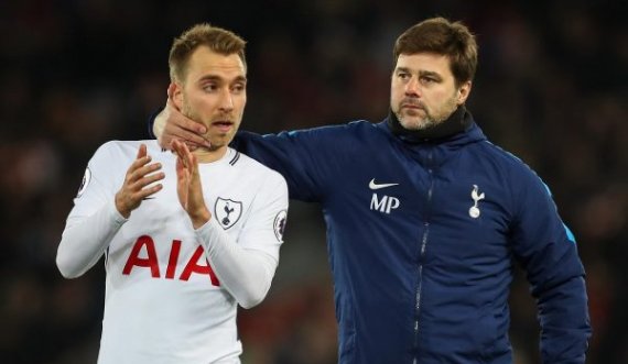 Pochettino në PSG bashkë me Eriksenin