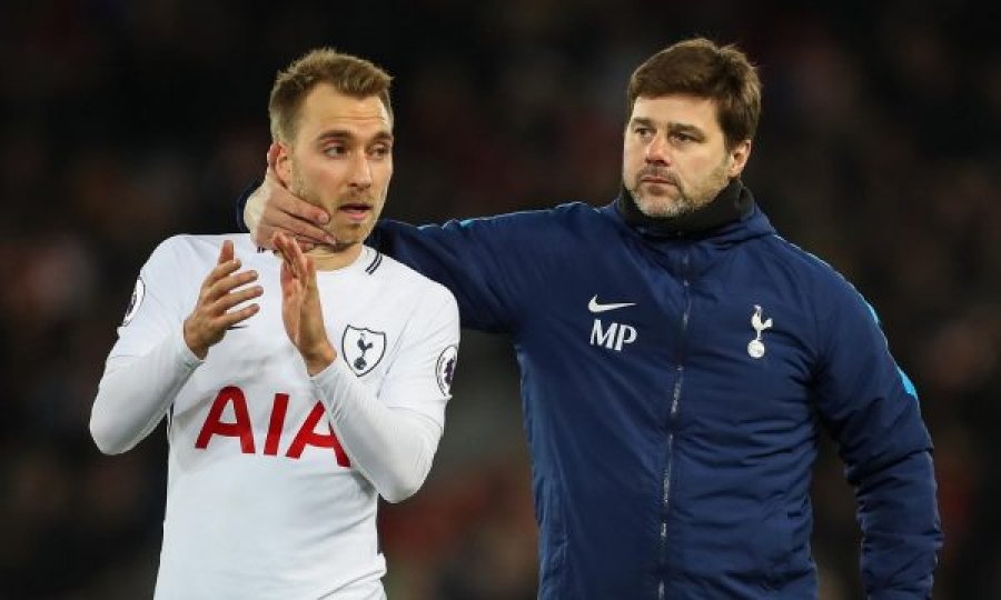 Pochettino në PSG bashkë me Eriksenin