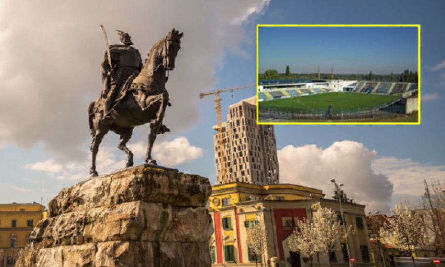 “Google Maps” çmendi serbët,  ia vendosi stadiumit serb emrin Gjergj Kastrioti Skënderbeu, çarten serbët e rusët
