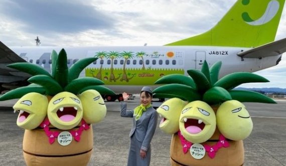 Avionët me Pokemon “pushtojnë” qiellin japonez