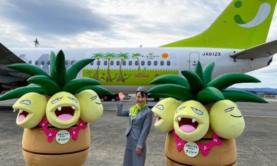 Avionët me Pokemon “pushtojnë” qiellin japonez