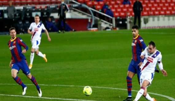 Trajneri i Eibarit: Më në fund e ndalëm Barçën, pasi mungoi Messi që na i shënon nga dy gola gjithmonë