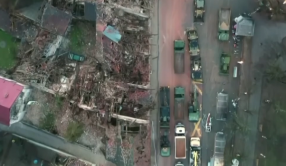 Pamje nga Kroacia pas tërmetit që la të vdekur shtatë persona