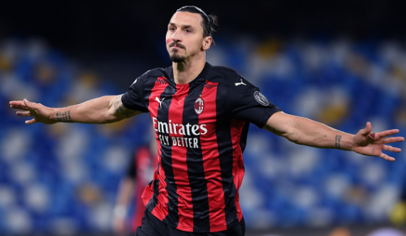 Ibrahimovic e kalon në epërsi Milanin