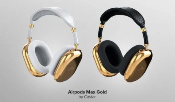 Kufjet prej ari AirPods Max kushtojnë 108 mijë dollarë