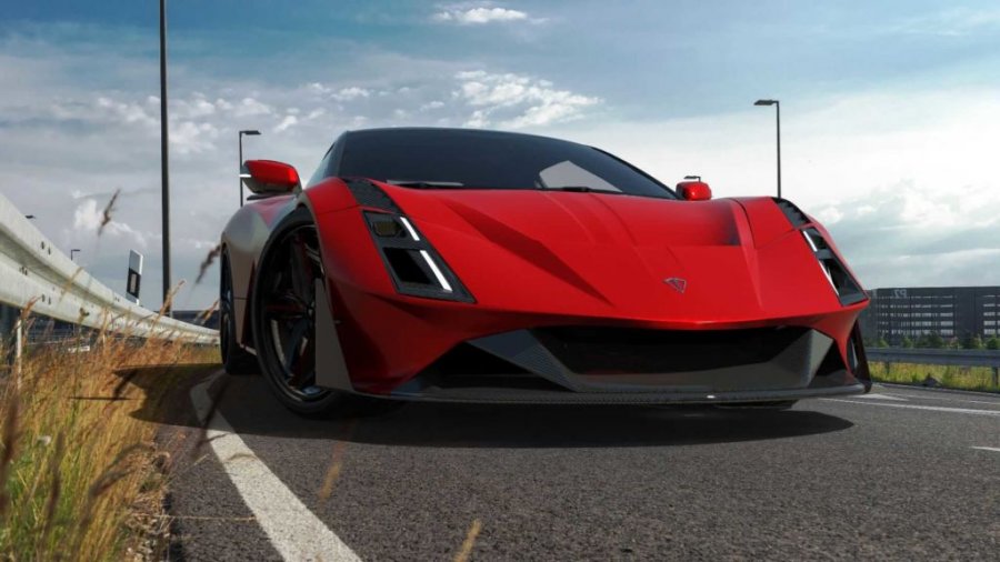 Projektohet supervetura e parë shqiptare, rivale e Lamborghinit dhe Ferrarit