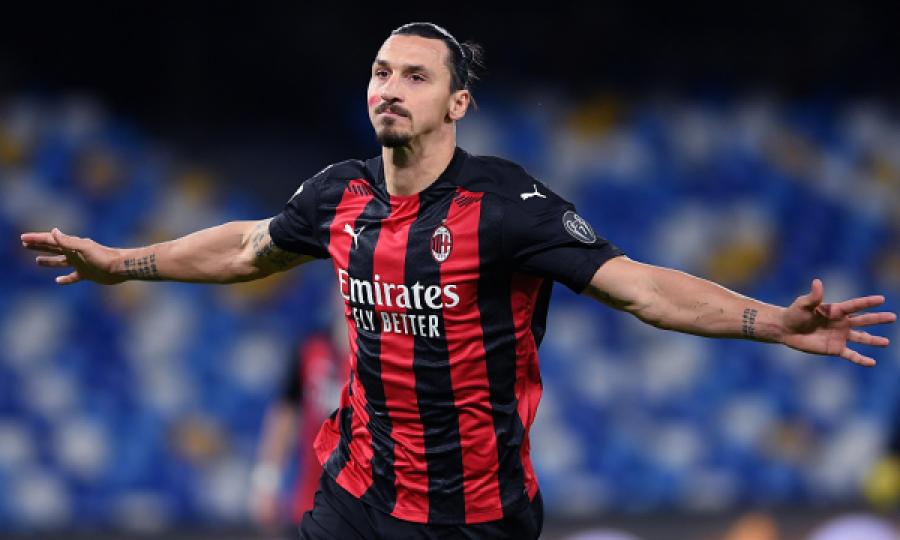 Ibrahimovic e kalon në epërsi Milanin