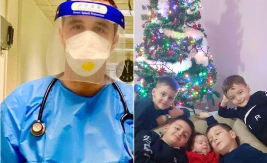 Mjeku kosovar do ta presë Vitin e Ri në Pulmologji, larg familjes