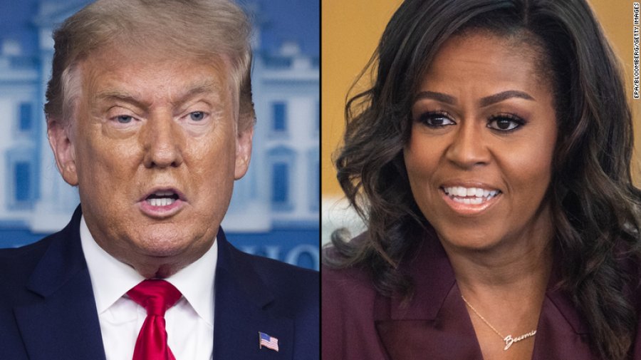Donald Trump dhe Michelle Obama shpallen personat më të admiruar për vitin 2020 në Amerikë