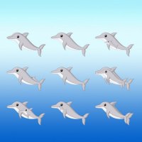 Angazhohuni pak. Sa delfinë arrini të numëroni