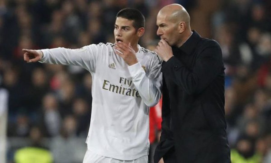 Zidane për ankesat e Jamesit: S’jam i inatosur, ai po e thotë të vërtetën 