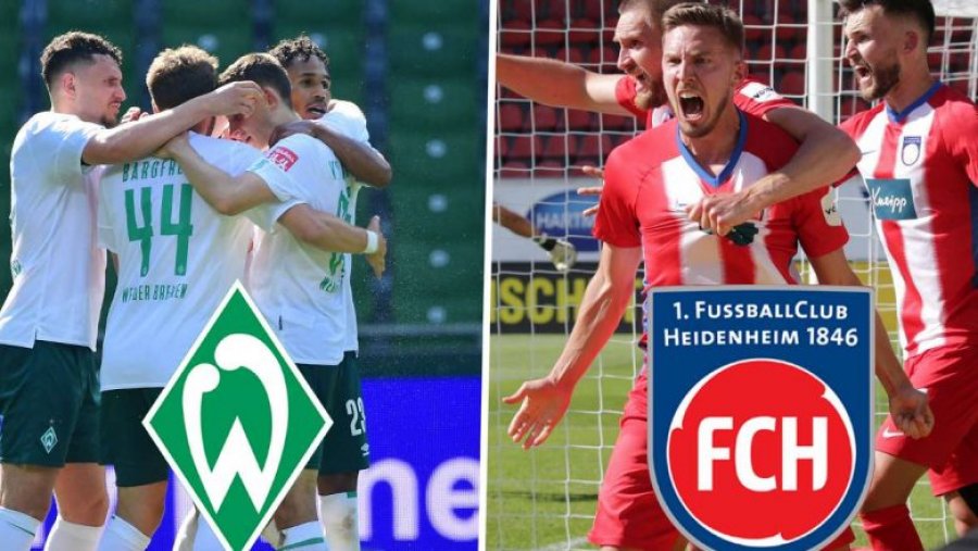 Werder Bremeni i Milot Rashicës luan sot ndeshjen e parë të barazhit ndaj Heidenheimit