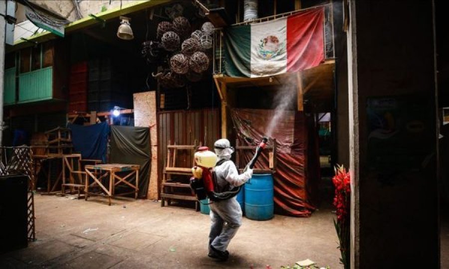 Meksika ia zë Francës vendin e pestë për më së shumti viktima të koronavirusit