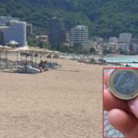 “Shkretëtirë” në plazhet e Malit të Zi, një kamarier thotë se fitoi vetëm 1 euro gjatë ndërrimit