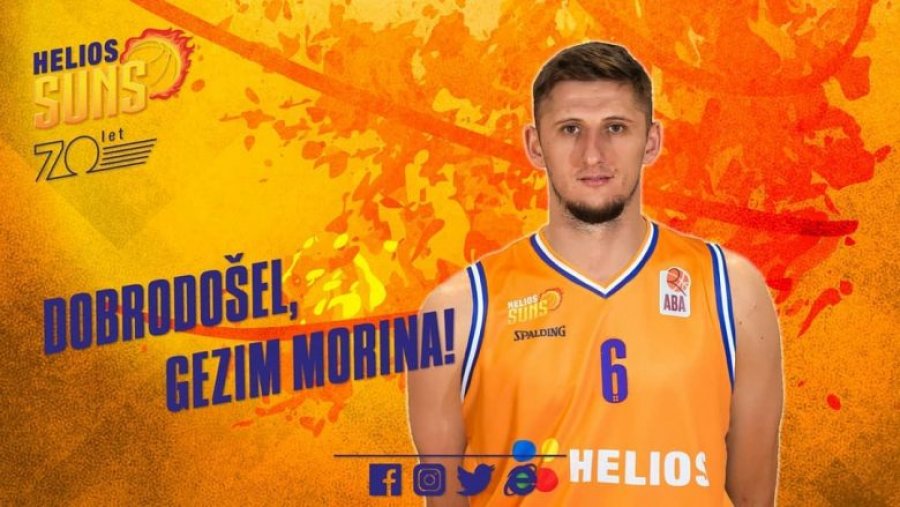 Kosovari Gëzim Morina rikthehet në Helios Suns