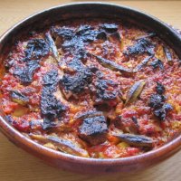 Receta e Cekës - Tavë me domate